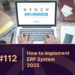 how to implement erp system