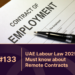 uae labour law