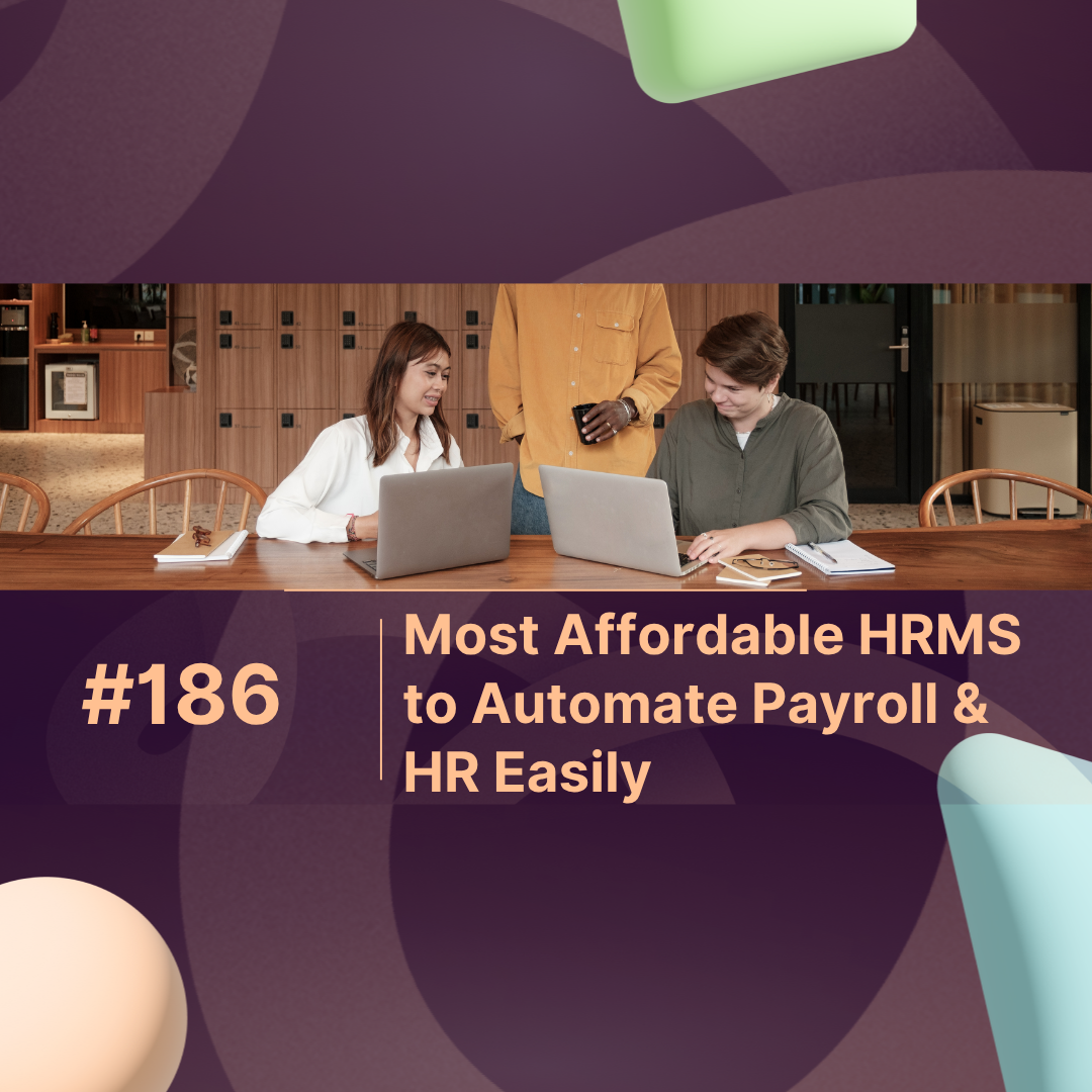 Most Affordable HRMS to Automate Payroll & HR Easily