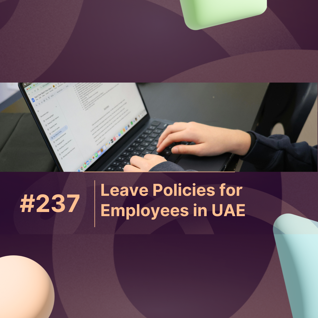Leave Policies for Employees in UAE 2026 Update